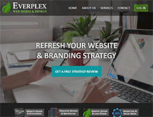 Tablet Screenshot of everplexmedia.com